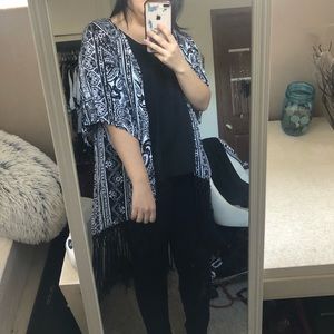 Fringe Kimono